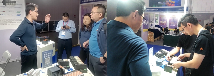 Г-н Сяо, технический директор Gaoda Technology, в настоящее время обсуждает продукт с клиентом.