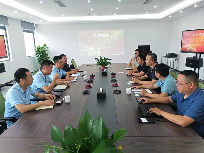 (Компания Sichuan Gaoda приветствует руководителей компании Suzhou Inovance Technology Co., Ltd. для подписания стратегического соглашения)