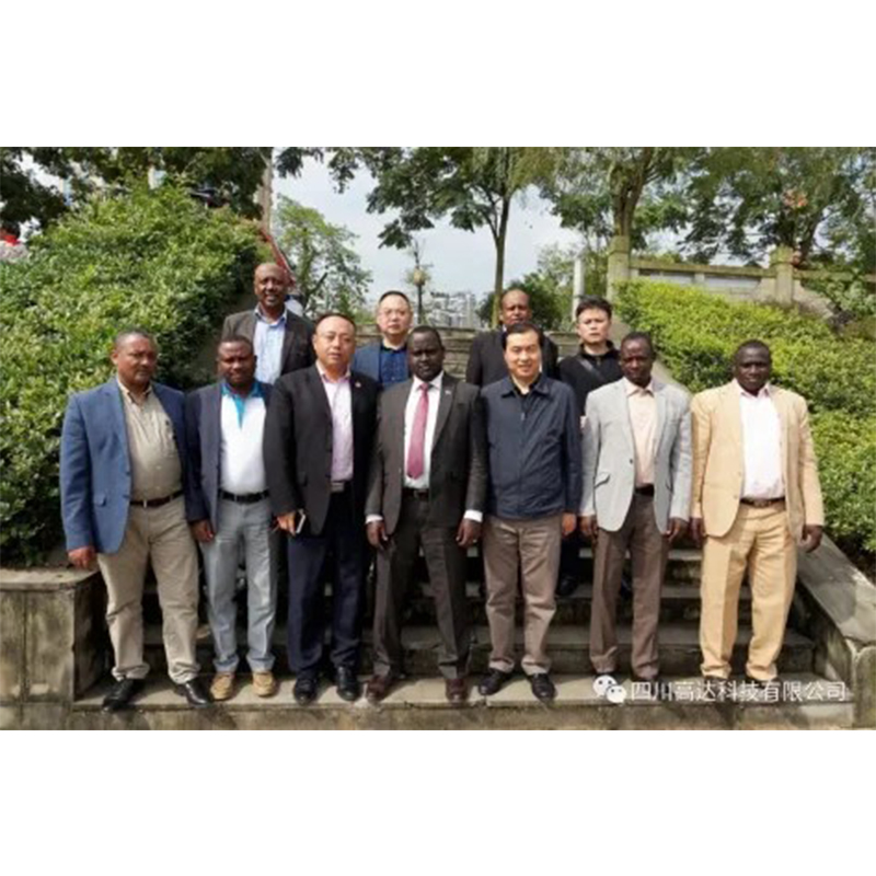 Делегация губернатора провинции Эфиопии посетила Sichuan Paper