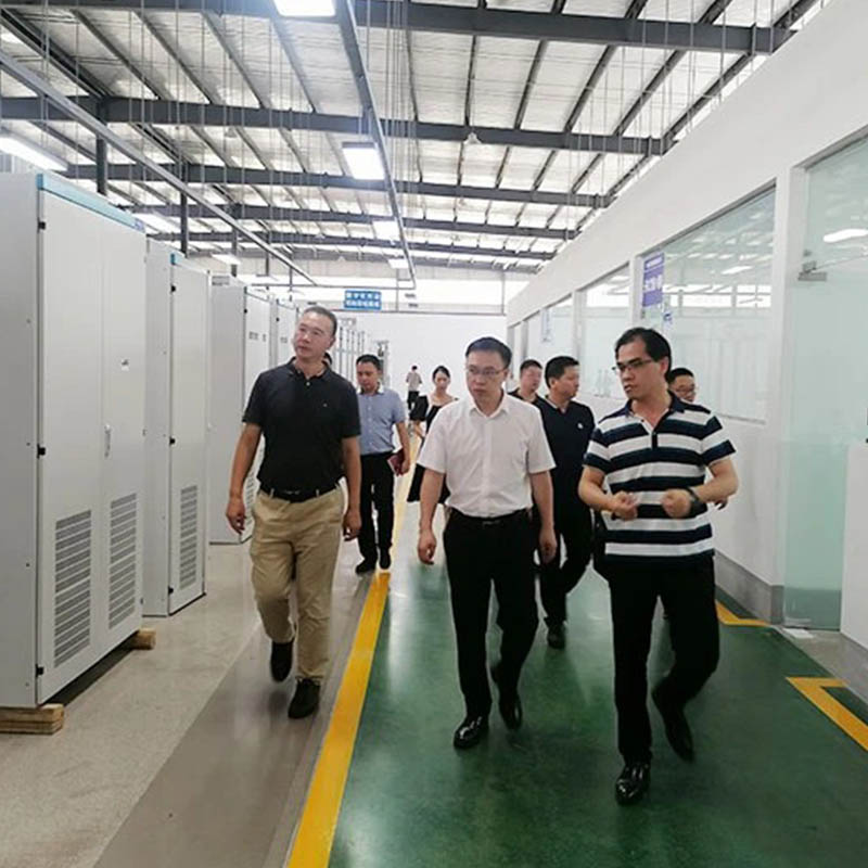 Руководители района Юсянь города Мяньян посетили компанию Gaoda Technology с исследовательским визитом