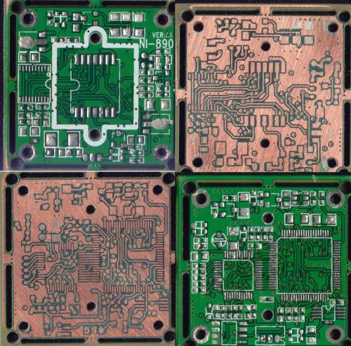 Компоновка верхнего устройства PCB