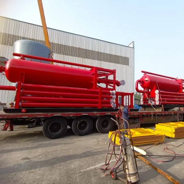 Пять сепараторов жидкости и газа отправлены в Африку для поддержки развития энергетики Зимбабве