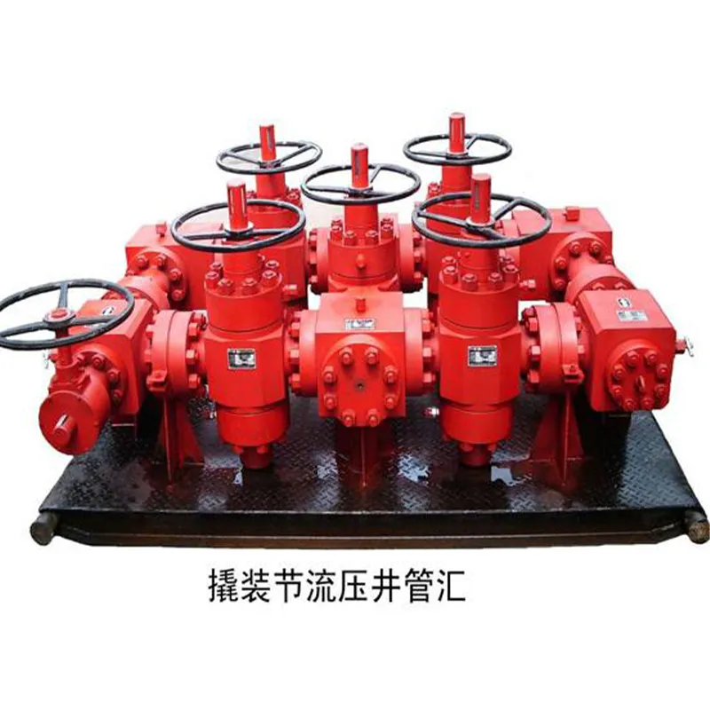 Манифольд дросселирования и глушения скважины