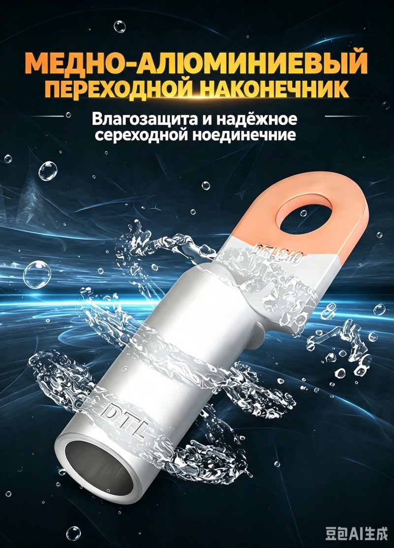 Переходной медно-алюминиевый наконечник DTL 817 (9)