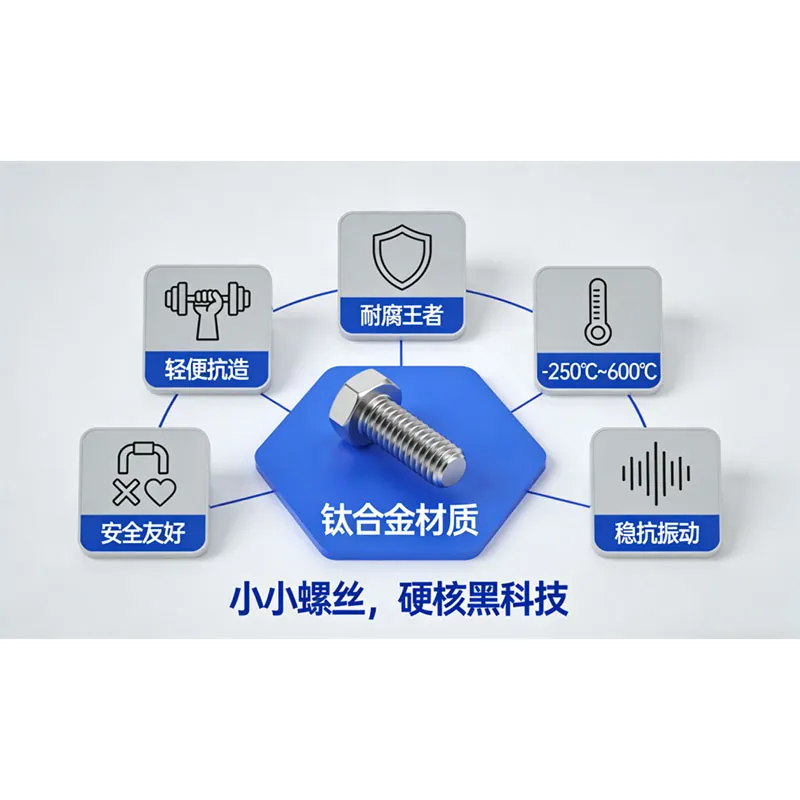 Винты из титанового сплава: большие «черные технологии» в мелких деталях.