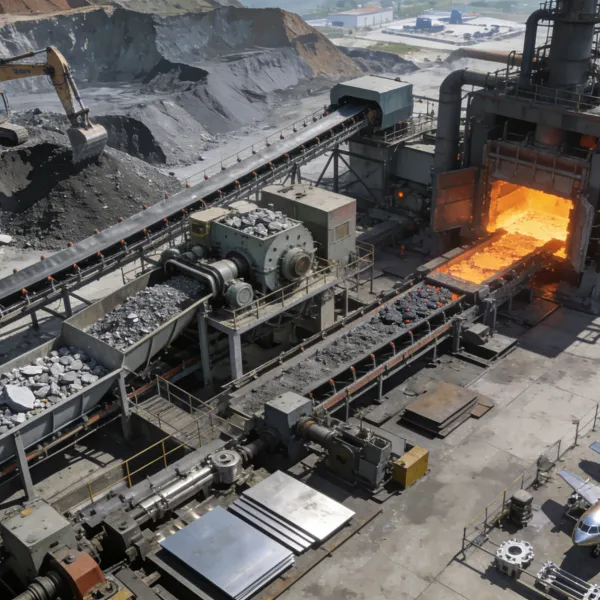 Обзор ключевых звеньев производственной цепочки титана