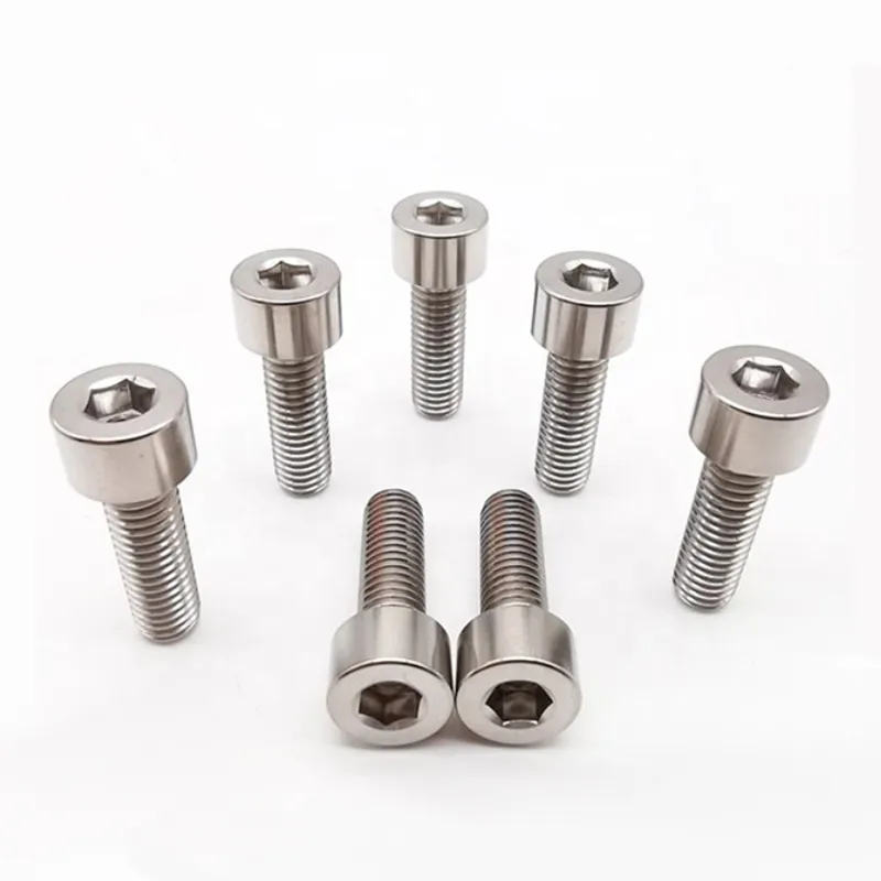 Болты из титана (с внешним шестигранником, внутренним шестигранником и т. д.)