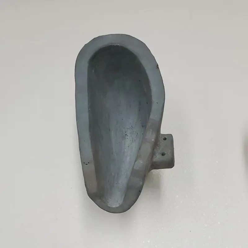 Ковш для разливки алюминия из нитрида кремния, упрочнённого карбидом кремния