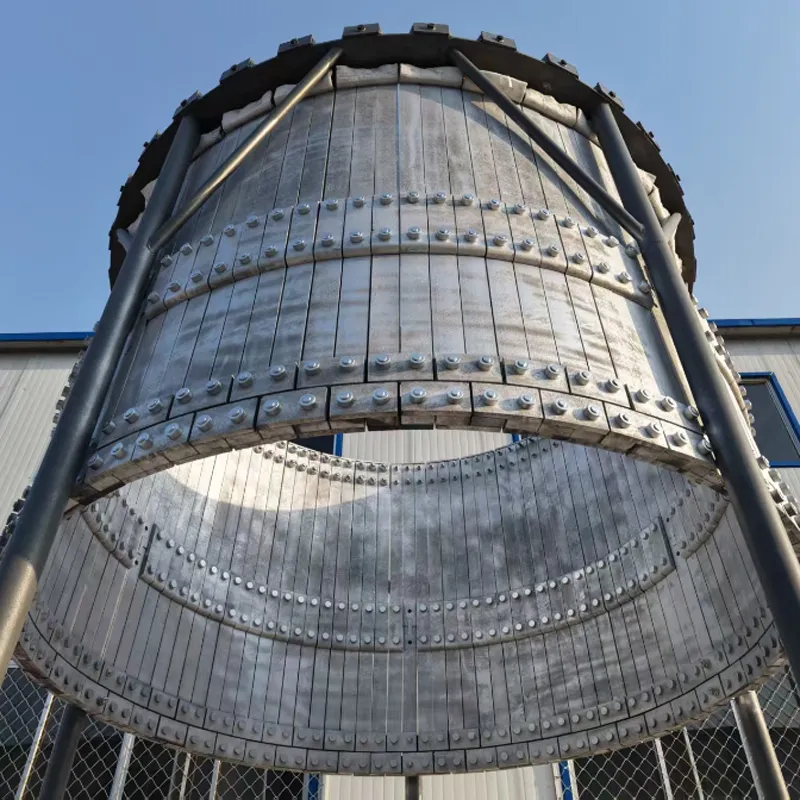 Подвесные пластины из сиалоновой композитной керамики для внутреннего цилиндра циклона-теплообменника