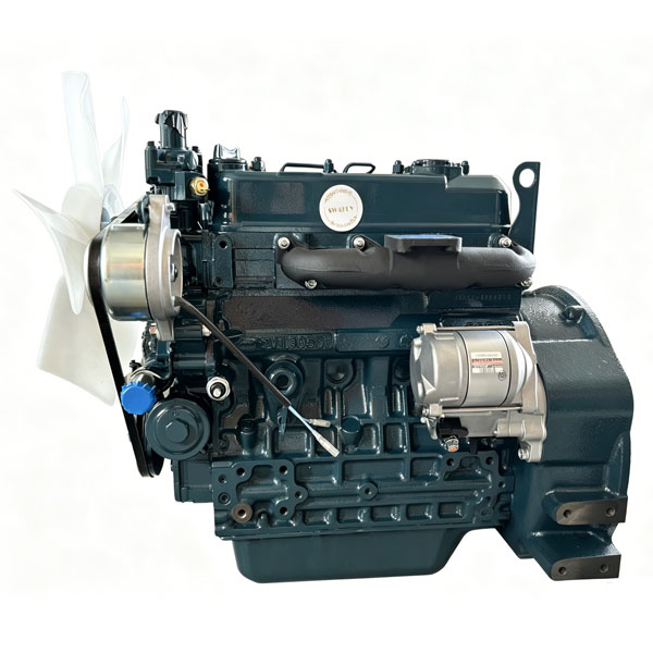 Совершенно новый дизельный двигатель марки Kubota модели V1305 в сборе