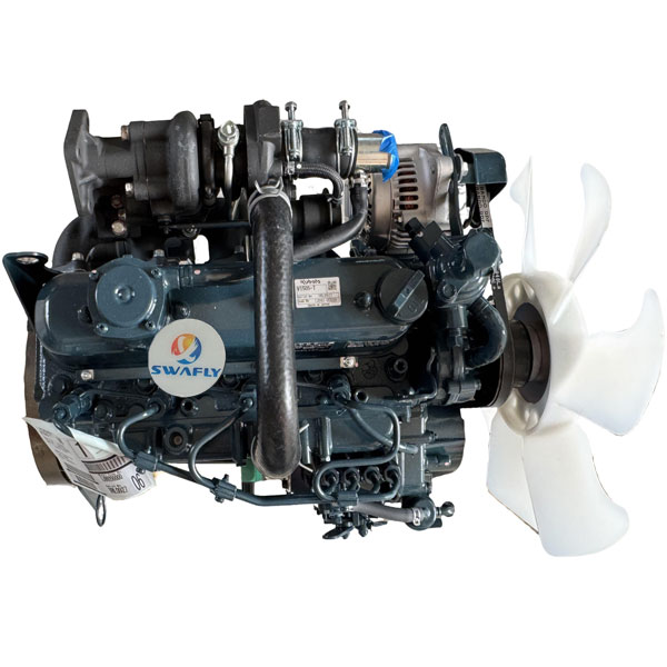 Совершенно новый дизельный двигатель марки Kubota модели V1505-T в сборе