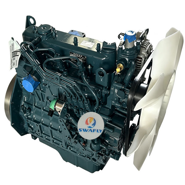 Совершенно новый дизельный двигатель марки Kubota модели V1505 в сборе