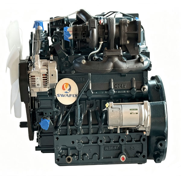 Совершенно новый дизельный двигатель марки Kubota модели V2403-T в сборе