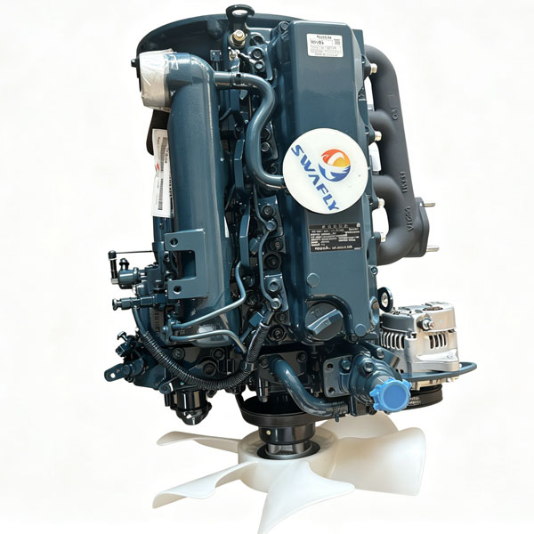 Совершенно новый дизельный двигатель марки Kubota модели V2403 в сборе