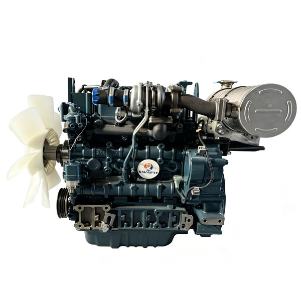 Совершенно новый дизельный двигатель марки Kubota модели V2607-CR-T в сборе