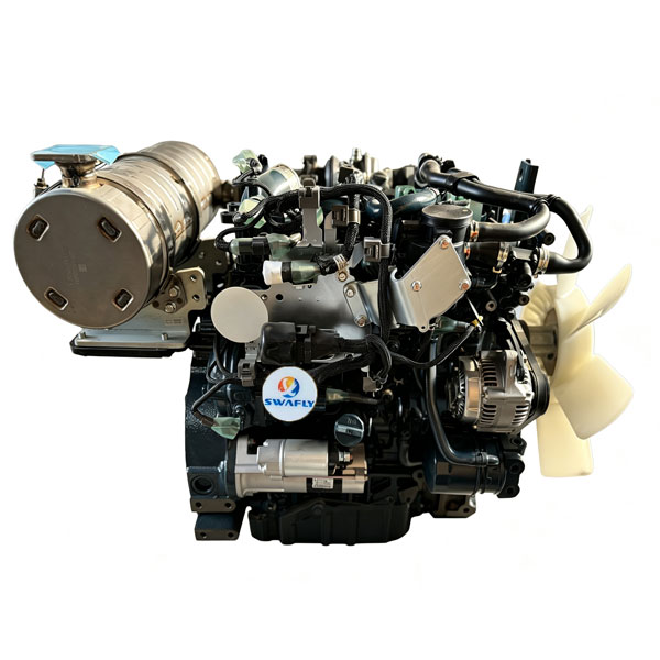 Совершенно новый дизельный двигатель марки Kubota модели V2607-CR-T в сборе