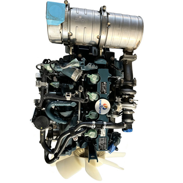 Совершенно новый дизельный двигатель марки Kubota модели V2607-CR-T в сборе