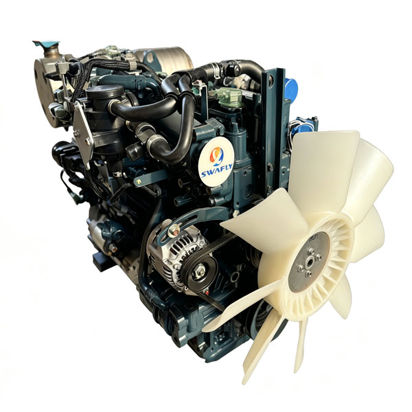 Совершенно новый дизельный двигатель марки Kubota модели V2607-CR-T в сборе