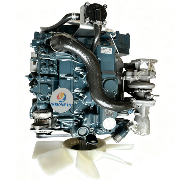 Совершенно новый дизельный двигатель марки Kubota модели V2607-T в сборе