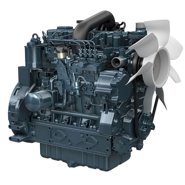 Совершенно новый дизельный двигатель марки Kubota модели V3300-T в сборе
