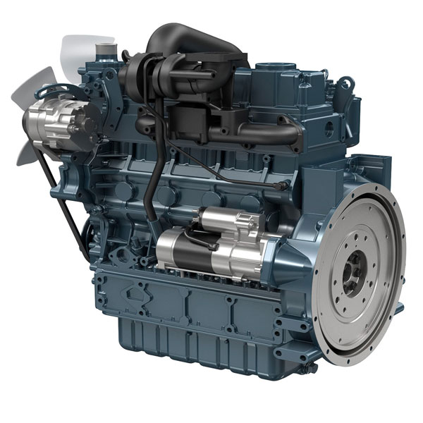 Совершенно новый дизельный двигатель марки Kubota модели V3300-T в сборе