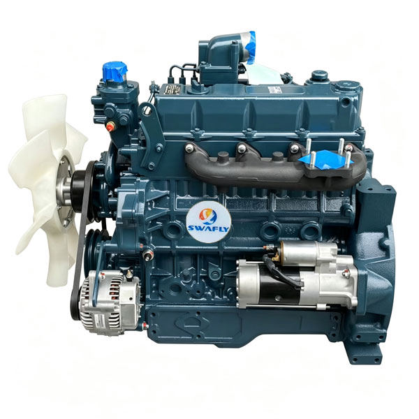 Совершенно новый дизельный двигатель марки Kubota модели V3300 в сборе
