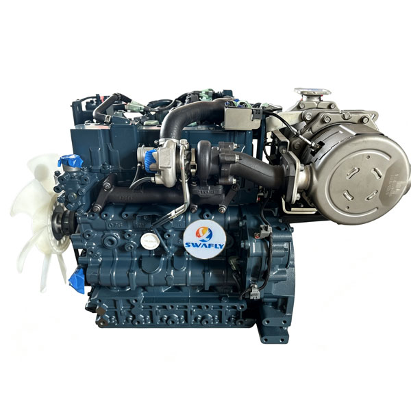 Совершенно новый дизельный двигатель марки Kubota модели V3307-CR-T в сборе