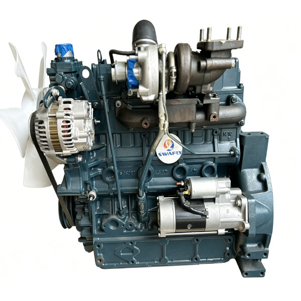Совершенно новый дизельный двигатель марки Kubota модели V3600-T в сборе