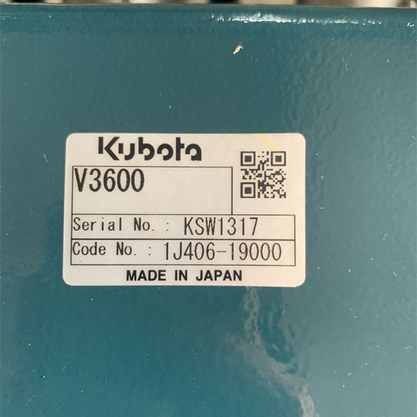 Совершенно новый дизельный двигатель марки Kubota модели V3600 в сборе