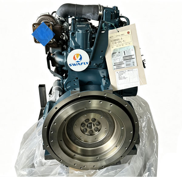 Совершенно новый дизельный двигатель марки Kubota модели V3800-T в сборе