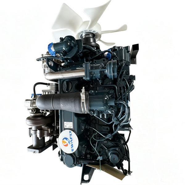Совершенно новый дизельный двигатель марки Kubota модели V3800-T в сборе