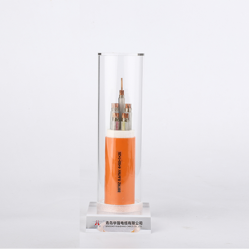 Гибкий минеральный изолированный огнестойкий кабель