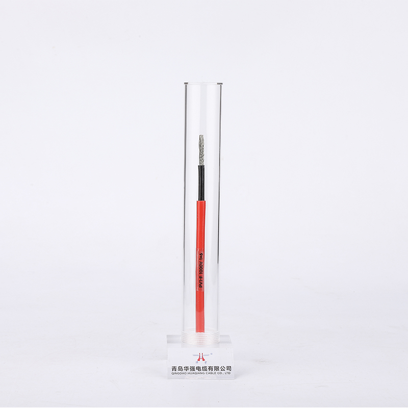 Одножильный кабель для фотоэлектрических систем с изоляцией из сшитого полиэтилена, без оболочки (огнестойкий класс F) 1×6