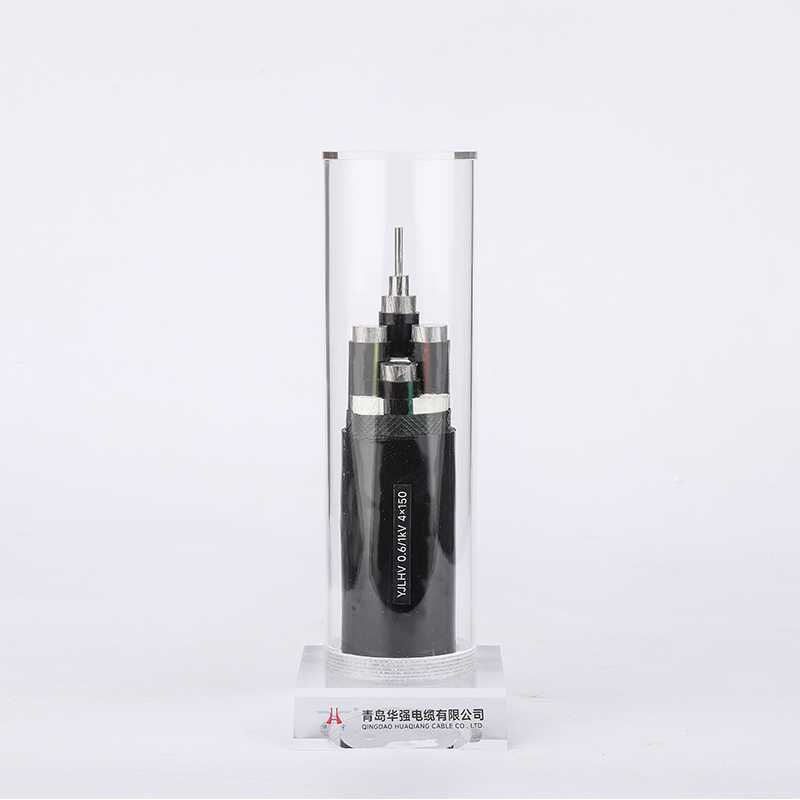 Кабель из алюминиевого сплава, с изоляцией из сшитого полиэтилена, оболочка из ПВХ, силовой кабель