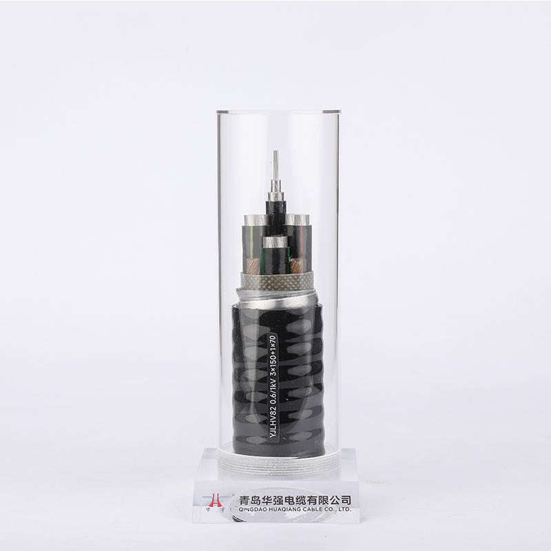 Кабель из алюминиевого сплава, с изоляцией из сшитого полиэтилена, бронирование алюминиевой лентой  типа “интерлок”, алюминиевый сплав силовой кабель