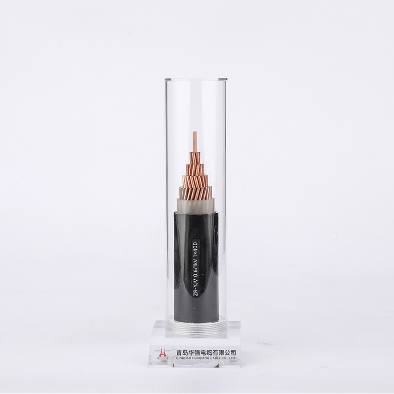 Огнестойкий кабель с изоляцией из сшитого полиэтилена и оболочкой из ПВХ, медный силовой кабель