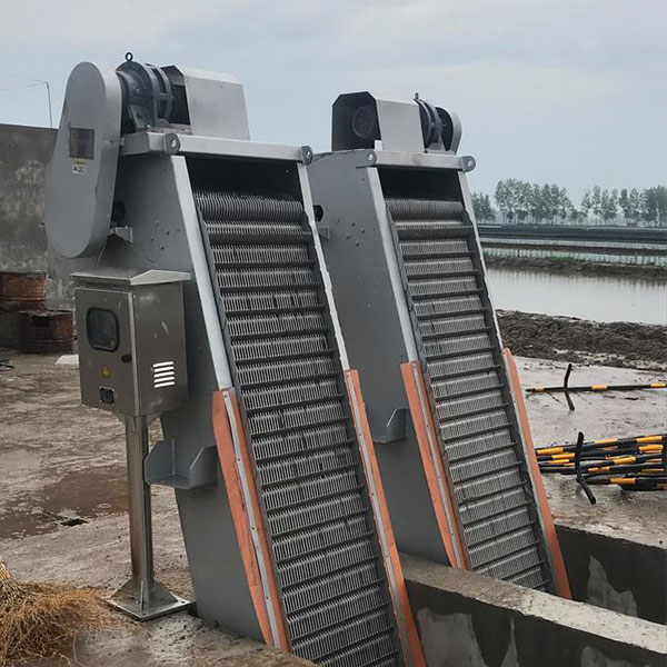 Роторное решёточное очистное устройство