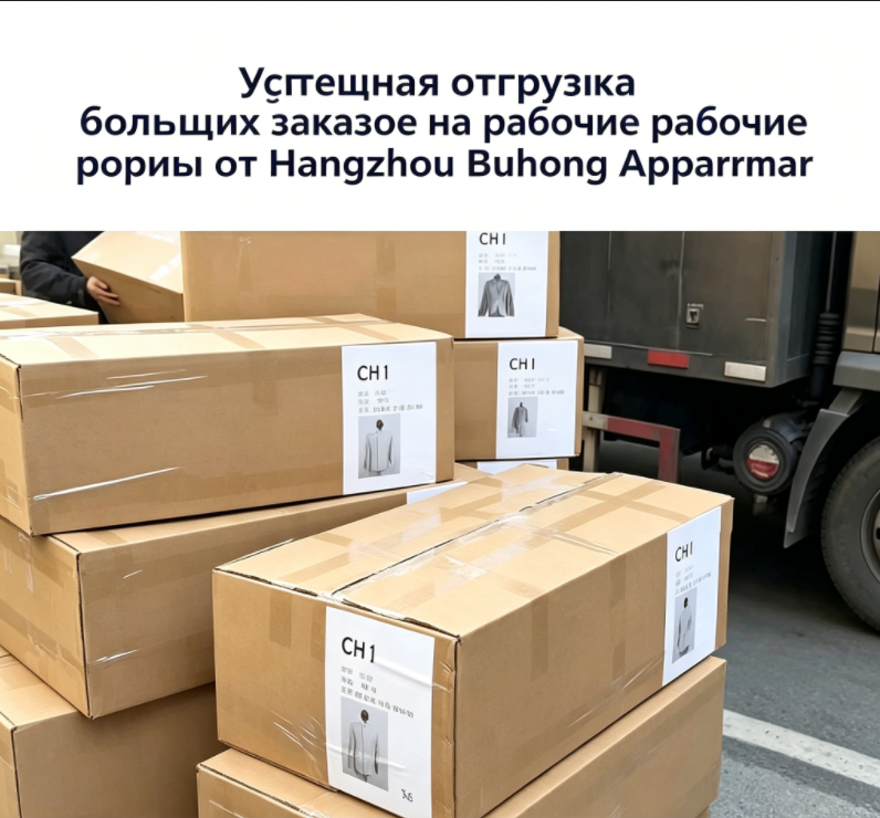 Ханчжоу Бухон Одежда осуществила массовую отгрузку гостиничной униформы