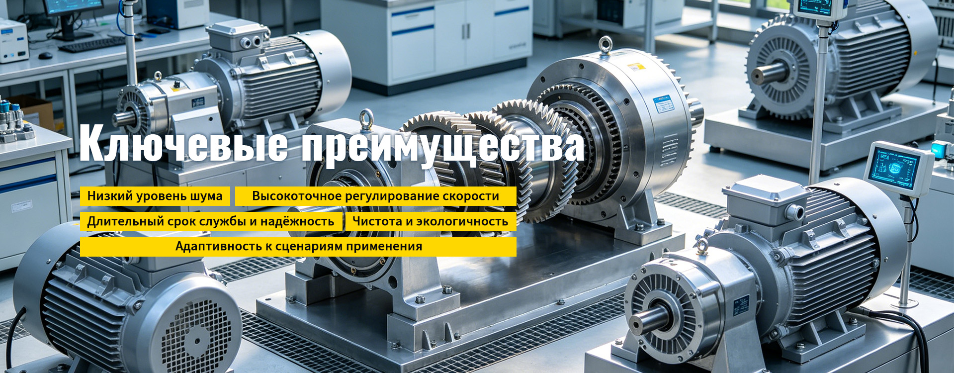 Серия электродвигателей для центрифуг-banner1