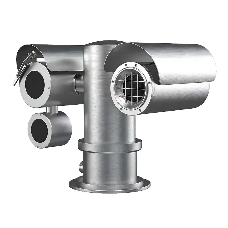 Взрывозащищенная поворотная платформа с тепловизионным и видимым модулями