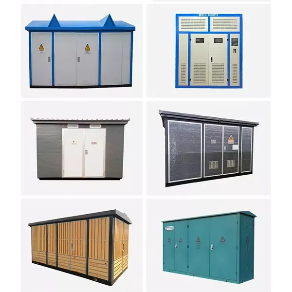 YB-пирата -12/0.4(F·R) открытая предварительная подстанция (Европа)