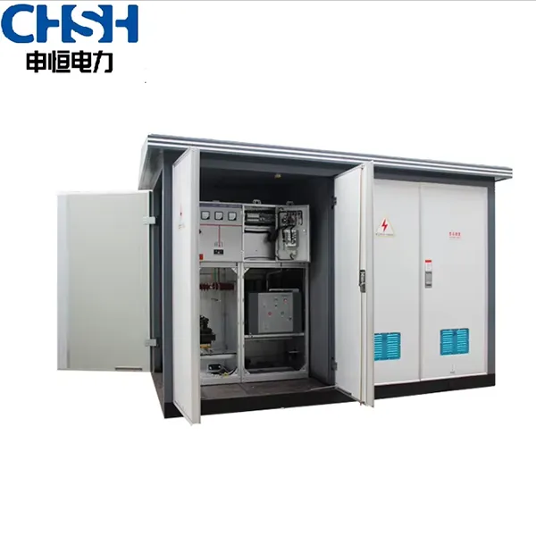 YB-пирата -12/0.4(F·R) открытая предварительная подстанция (Европа)