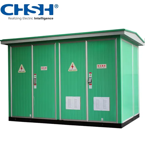 YB-пирата -12/0.4(F·R) открытая предварительная подстанция (Европа)