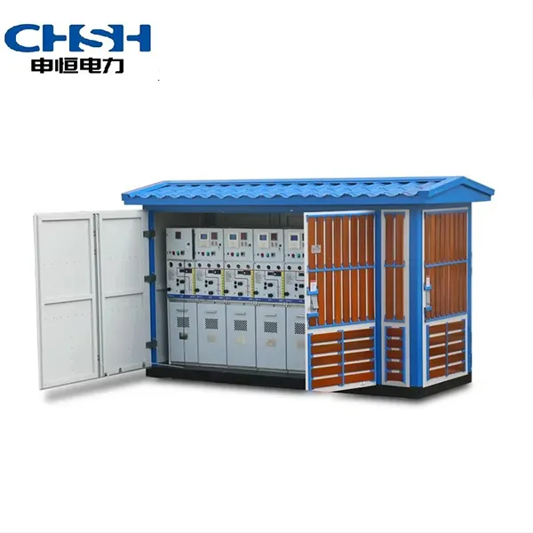 YB-пирата -12/0.4(F·R) открытая предварительная подстанция (Европа)