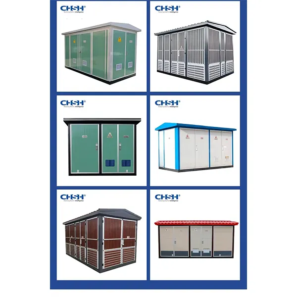 YB-пирата -12/0.4(F·R) открытая предварительная подстанция (Европа)