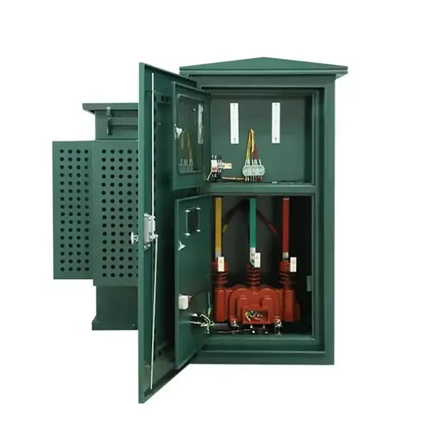 ZGS 12/0.4 предварительно загруженная закрытая подстанция (американский вариант)(Концевой тип и Кольцевой Тип)