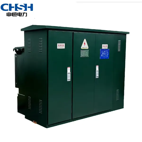 ZGS 12/0.4 предварительно загруженная закрытая подстанция (американский вариант)(Концевой тип и Кольцевой Тип)