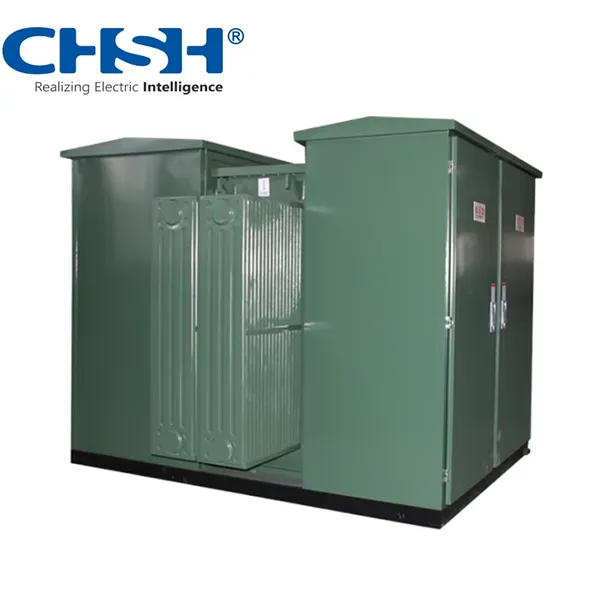 ZGS 12/0.4 предварительно загруженная закрытая подстанция (американский вариант)(Концевой тип и Кольцевой Тип)