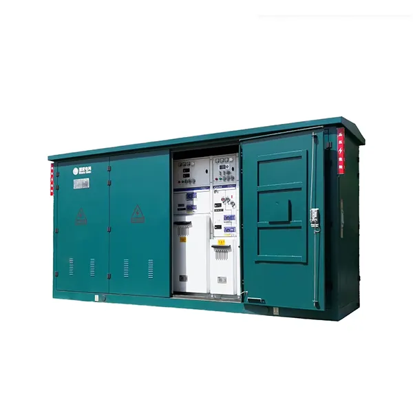 ZGS 12/0.4 предварительно загруженная закрытая подстанция (американский вариант)(Концевой тип и Кольцевой Тип)