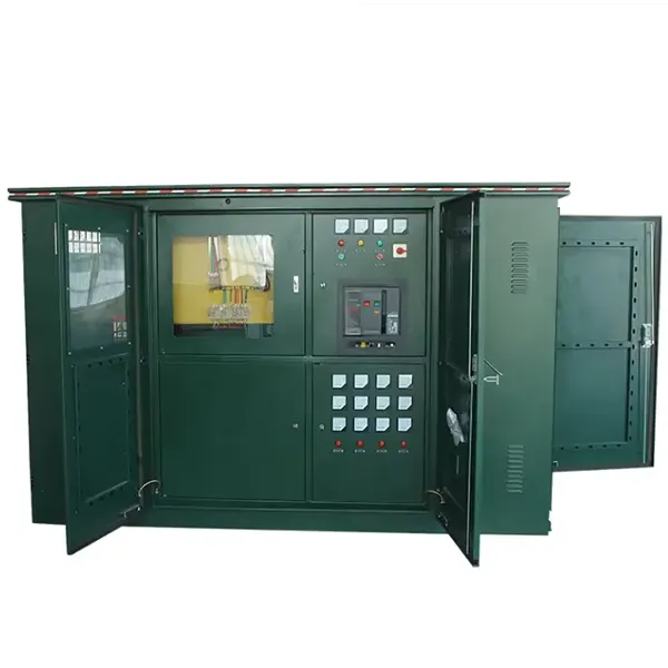 ZGS 12/0.4 предварительно загруженная закрытая подстанция (американский вариант)(Концевой тип и Кольцевой Тип)